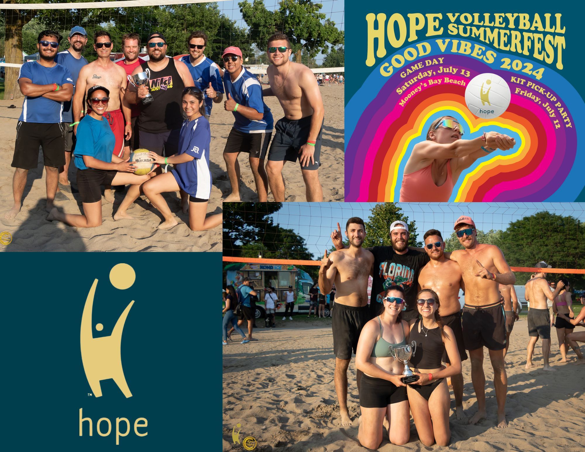 HOPE Volleyball SummerFest 2024 Winners
